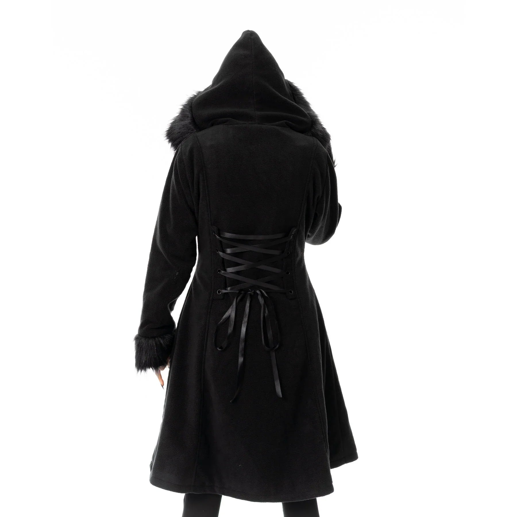 Poizen Industries Eirwen Coat - Black