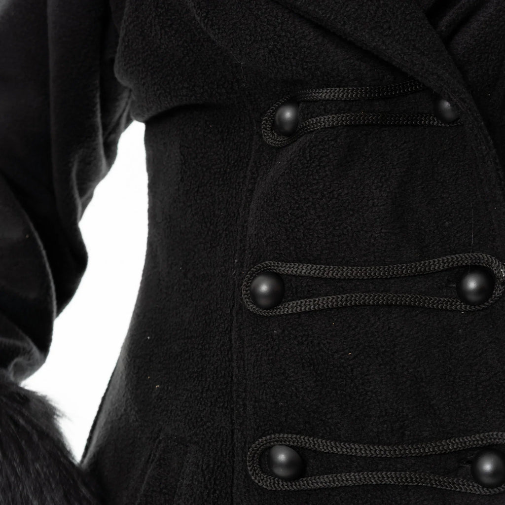 Poizen Industries Eirwen Coat - Black