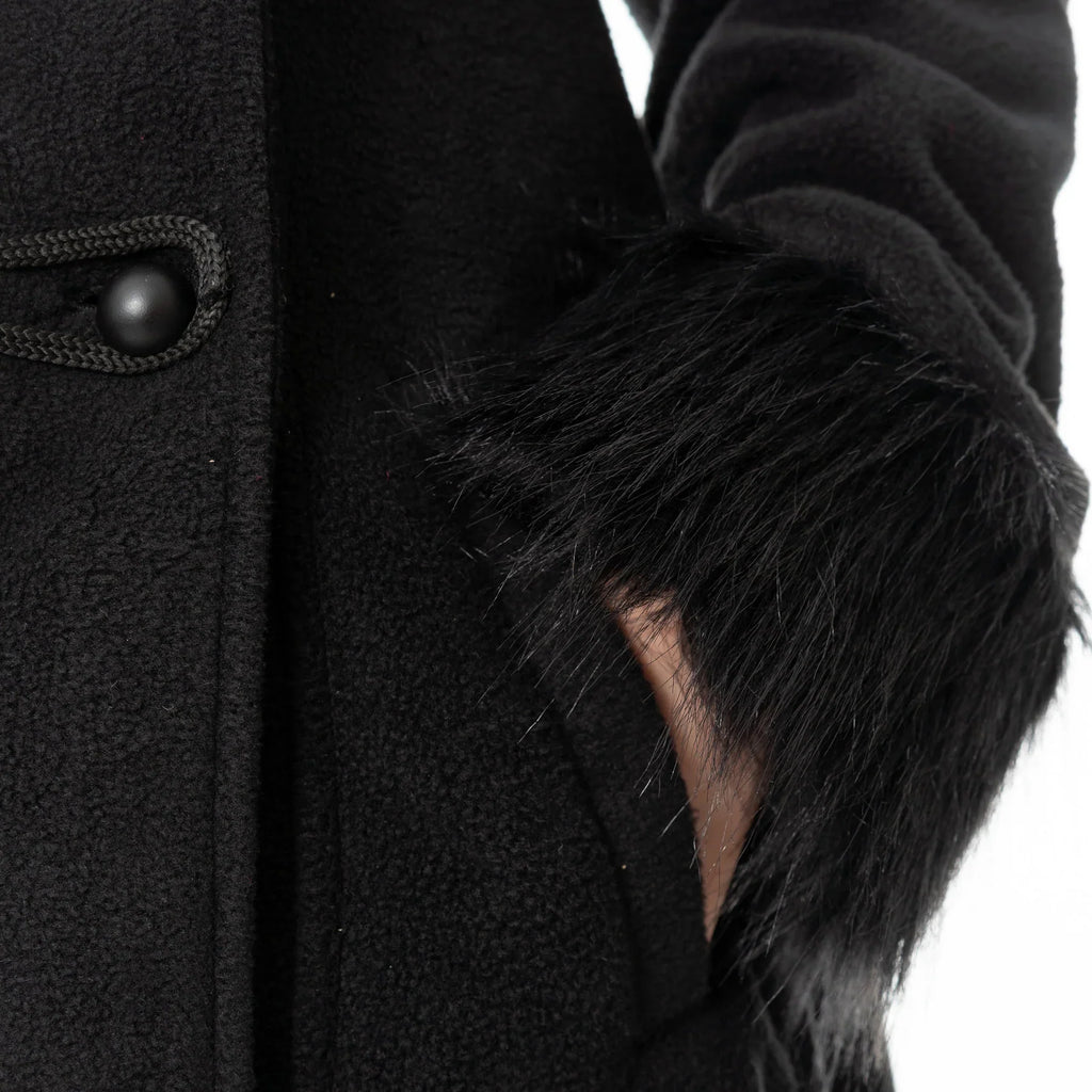 Poizen Industries Eirwen Coat - Black