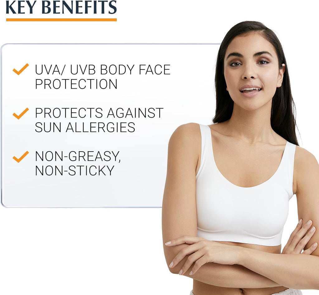 Eucerin Sun Allergy Protect Sun Cream Gel For Face and Body SPF50+ 200ml
