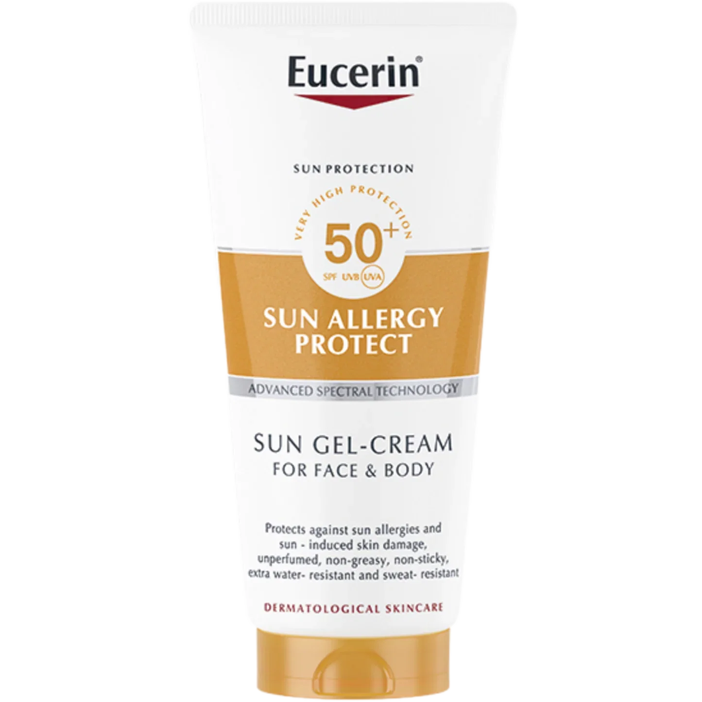Eucerin Sun Allergy Protect Sun Cream Gel For Face and Body SPF50+ 200ml