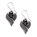Alchemy Gothic Evil-ution Bat Dangler Earrings