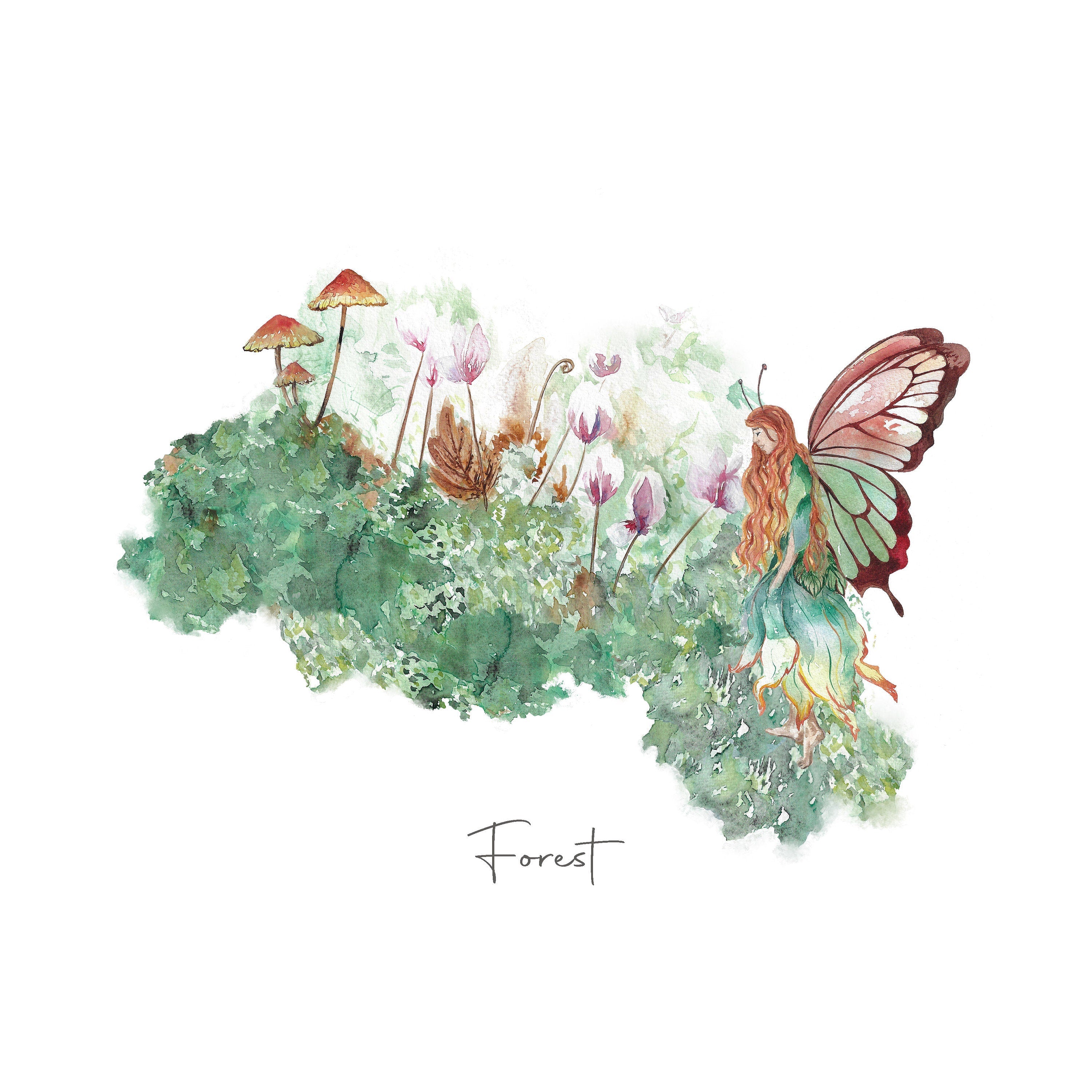 Forest Fairy Fine Art Print