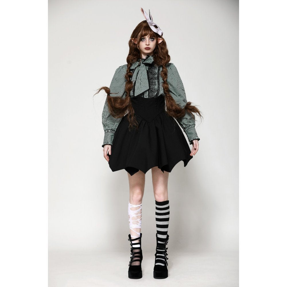 Dark in Love Keziah High Waisted Skirt - Size UK 8 Left Only!