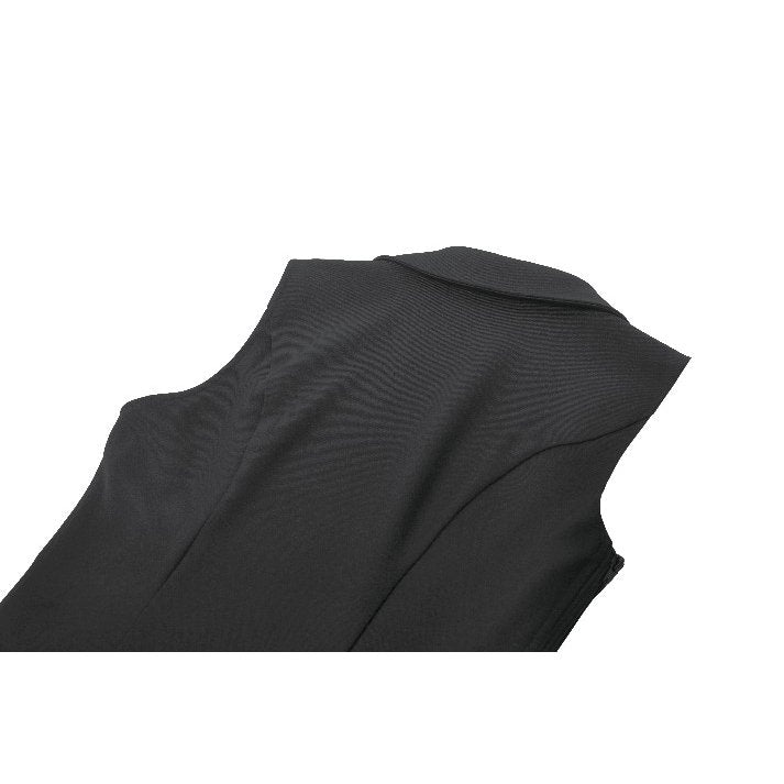 Dark in Love Punk Studded Lace-Up Vest - Alternative Top in Black