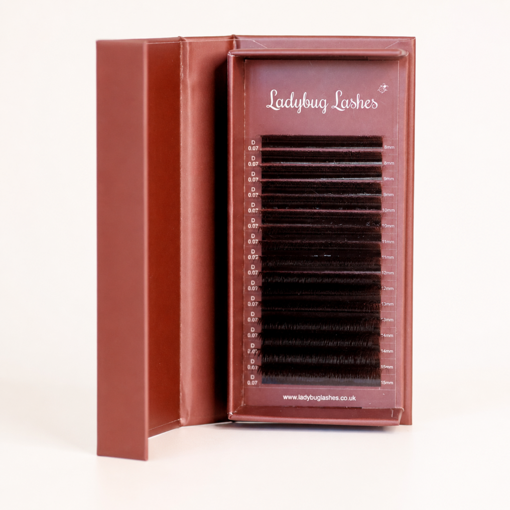 Brown Fairy Lash 16 Row Mixed Tray