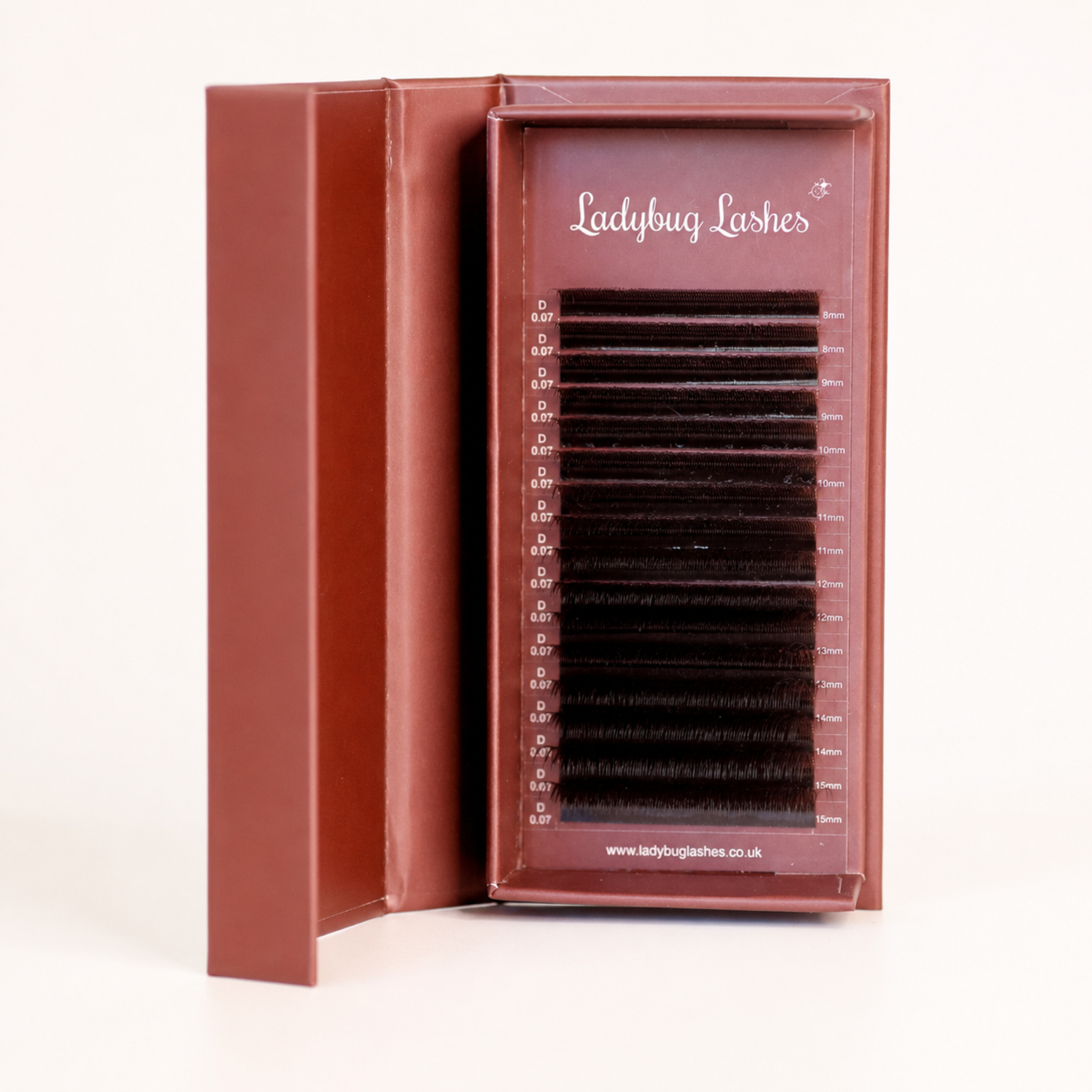 Brown Fairy Lash 16 Row Mixed Tray