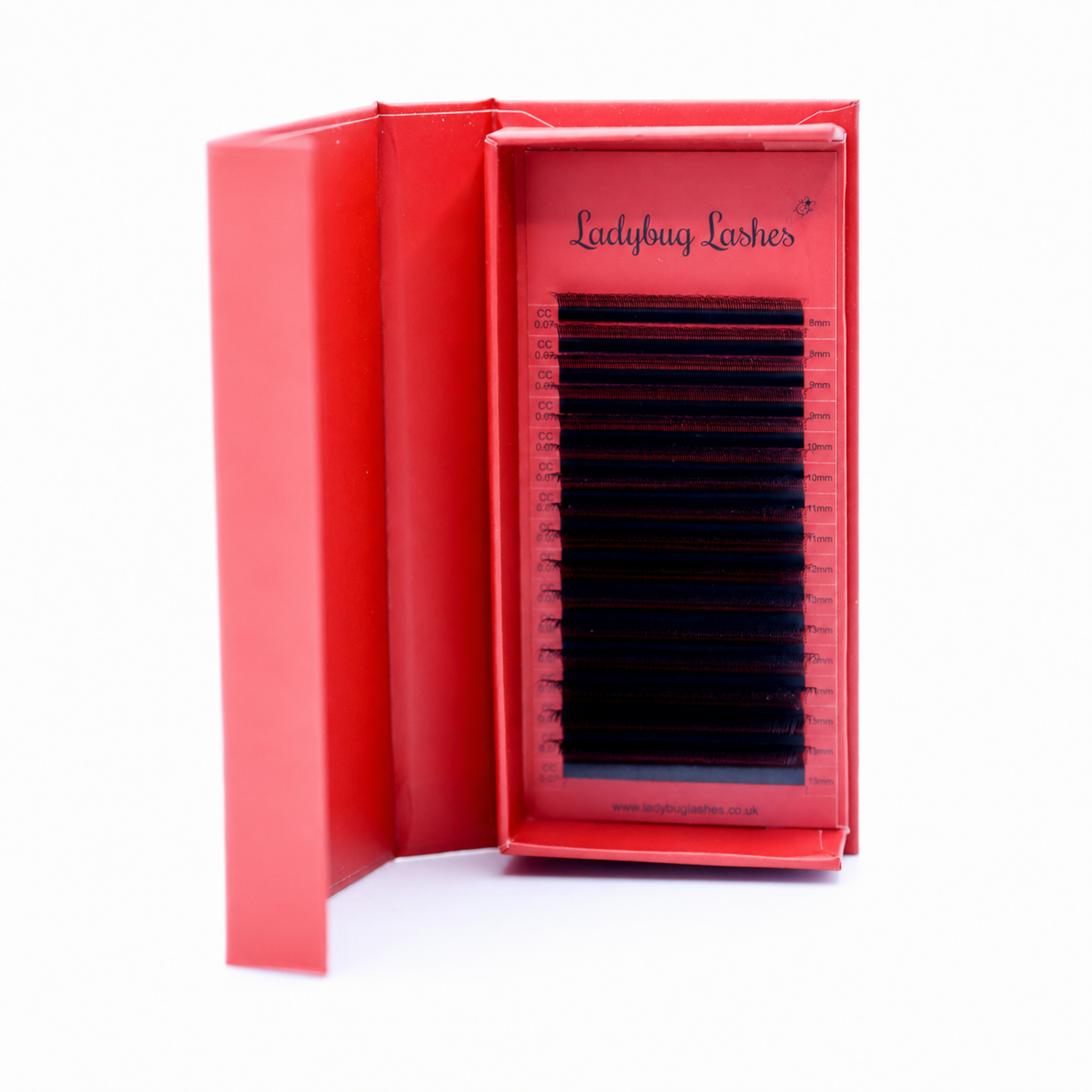 Fairy Lashes Single Length 16 Row Tray