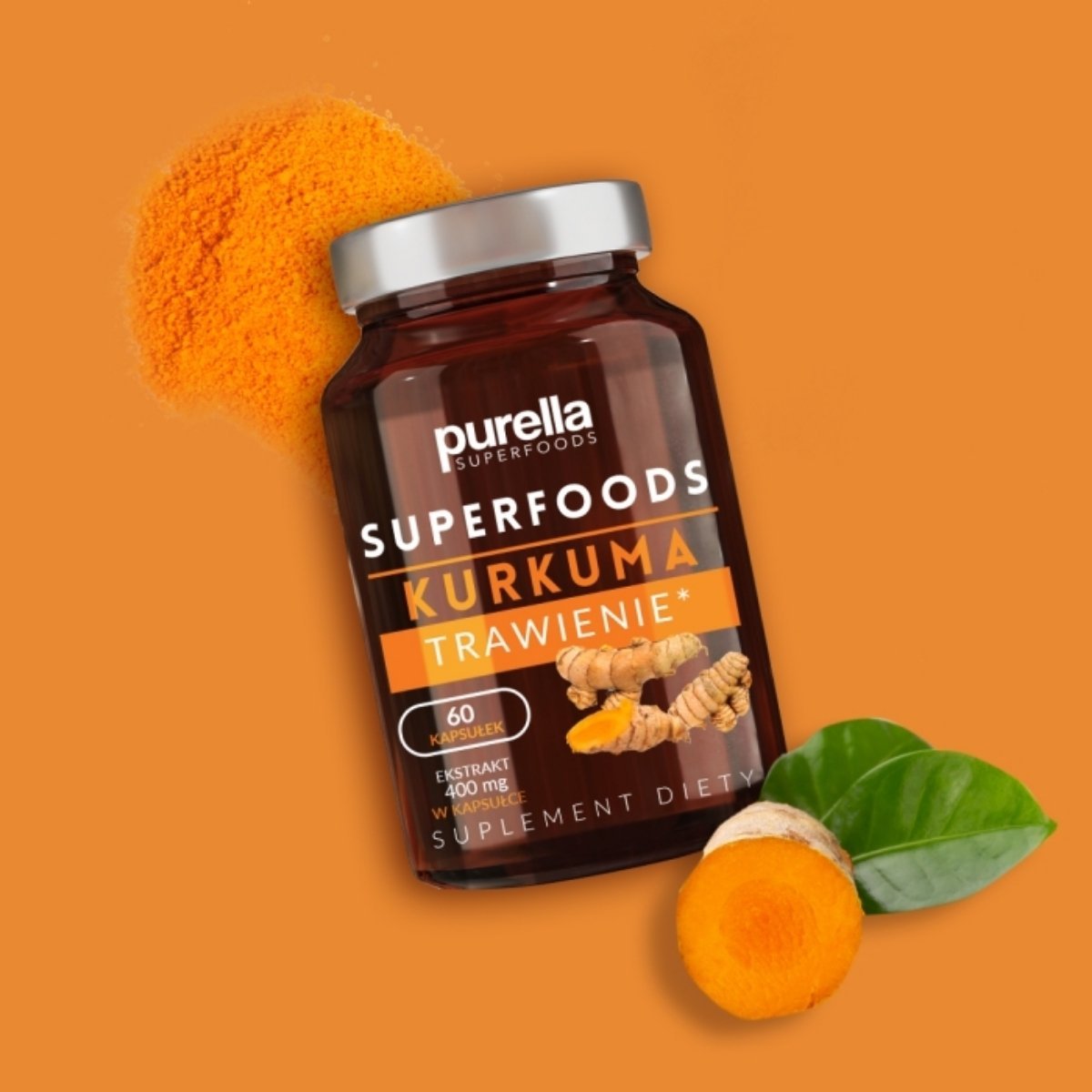 Food Supplement Turmeric 60 capsules