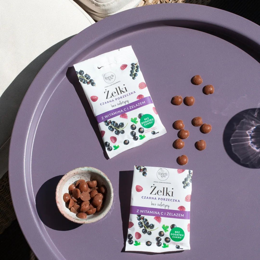 Blackcurrant gummies with vitamin C and iron 35g