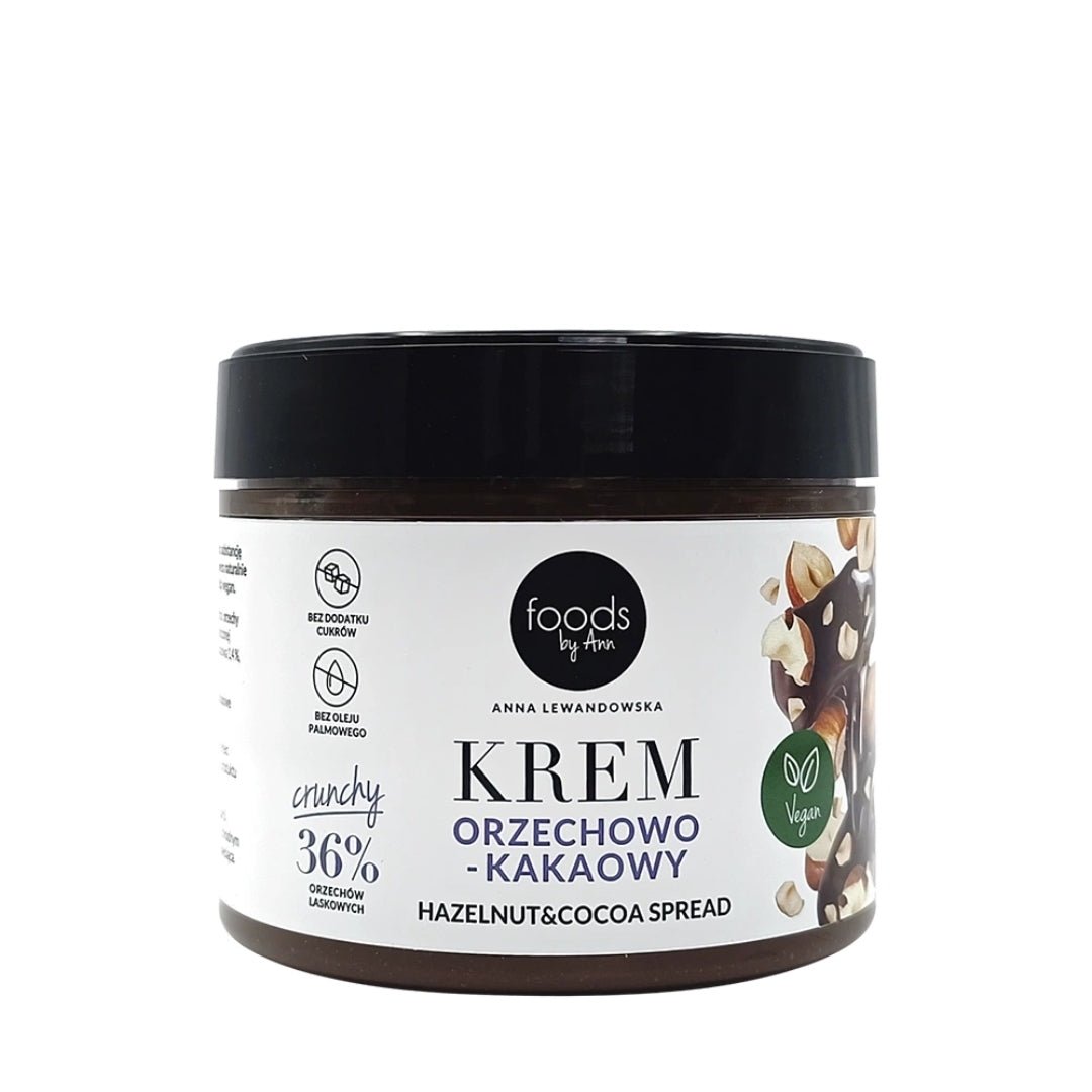 Hazelnut & Cocoa Spread 36% Crunchy 250g