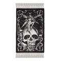 Fairy Skull Rug Gothic Woven Cotton Home Decor Alchemy Gothic