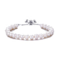 Freshwater Baroque Pearl Friendship Slider Bracelet