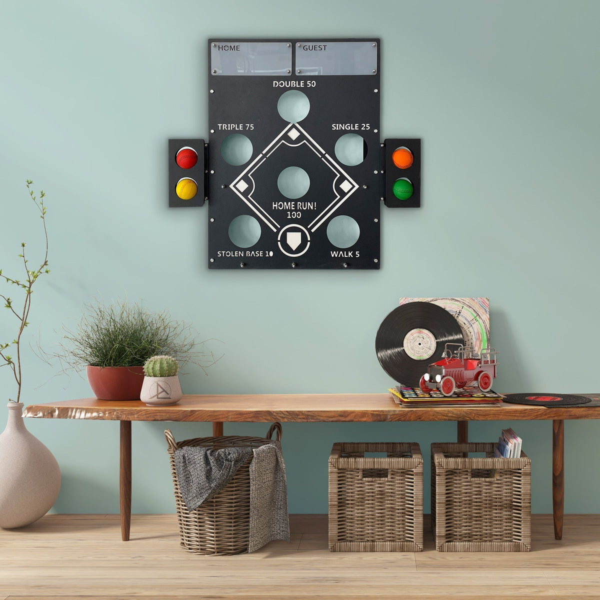Baseball Wall Game