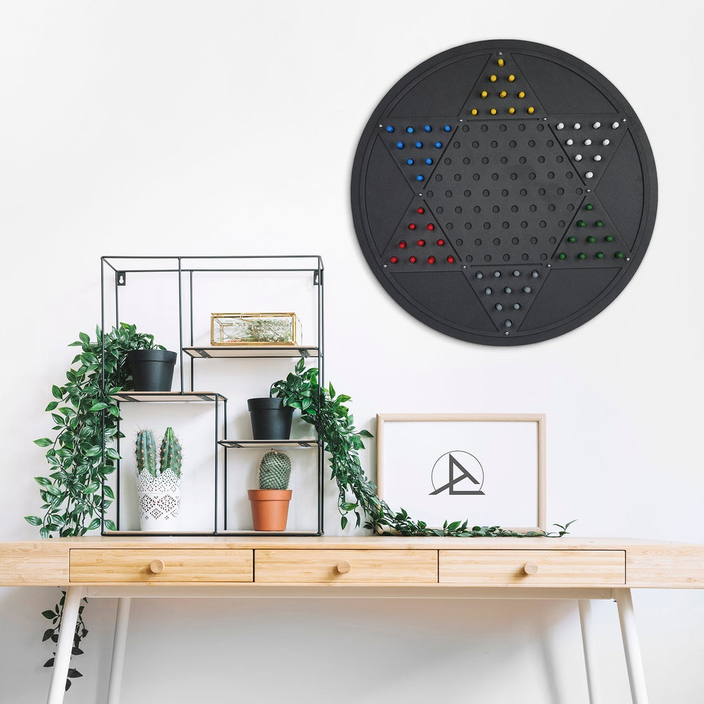 Chinese Checkers Wall Game