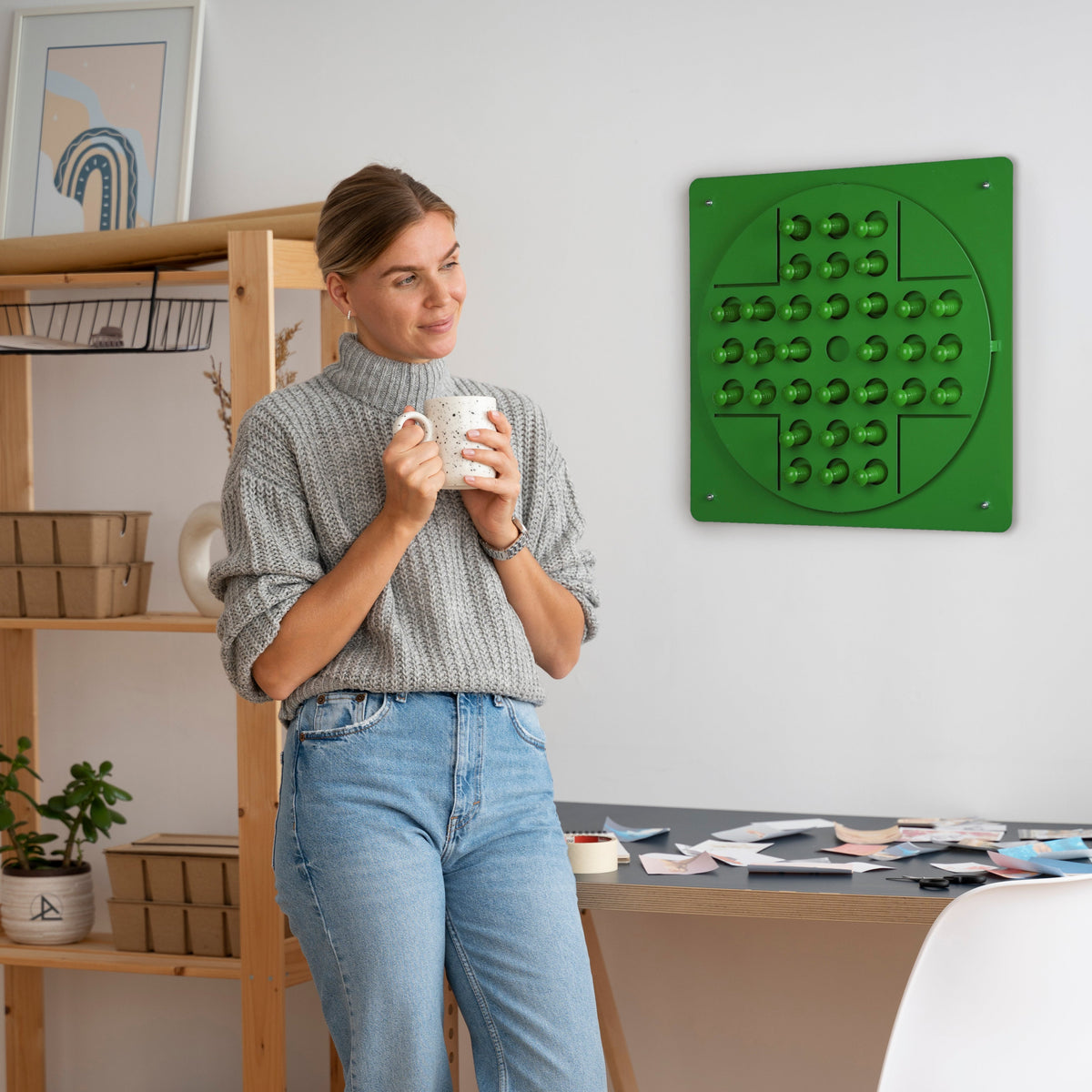 Peg Solitaire Green