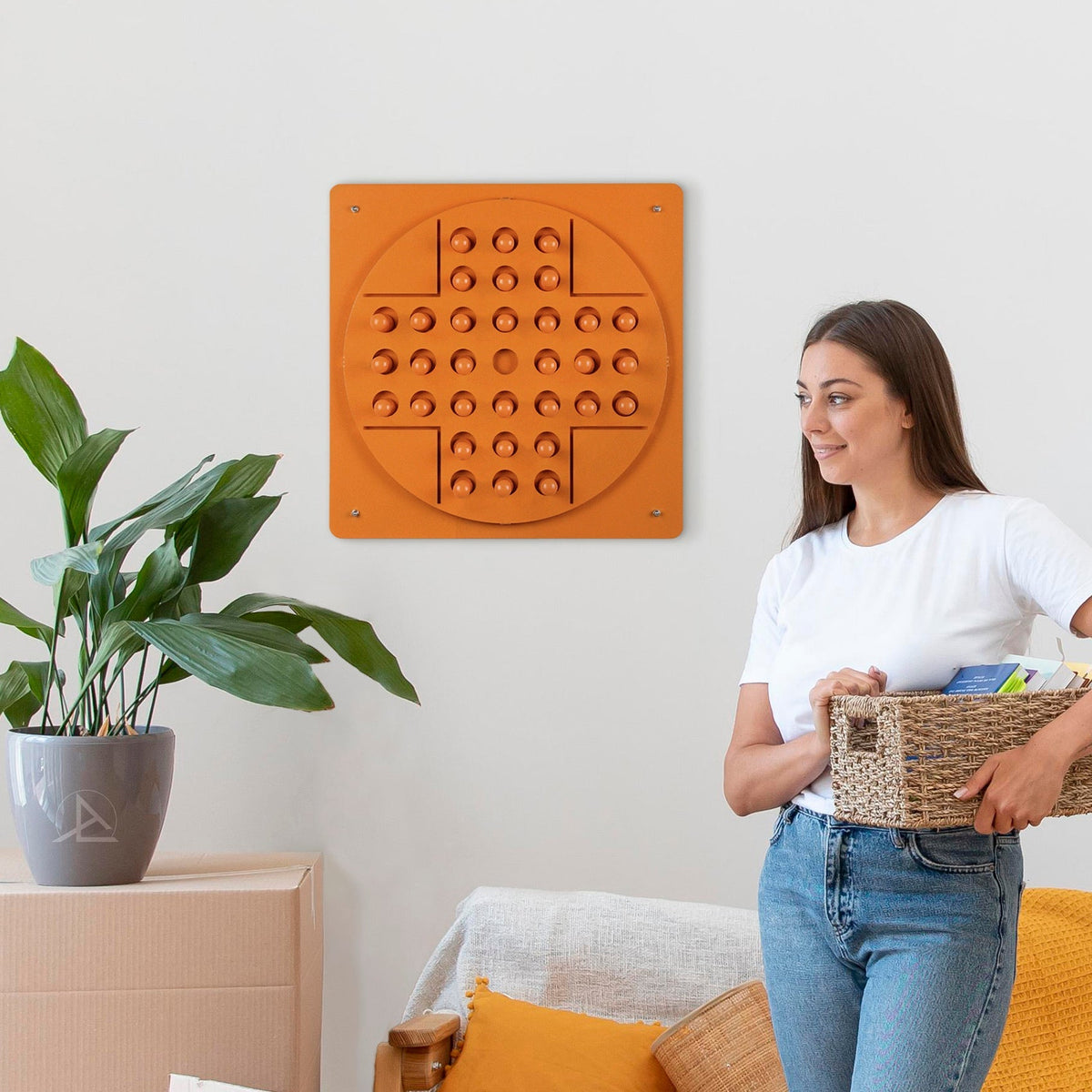 Peg Solitaire Orange