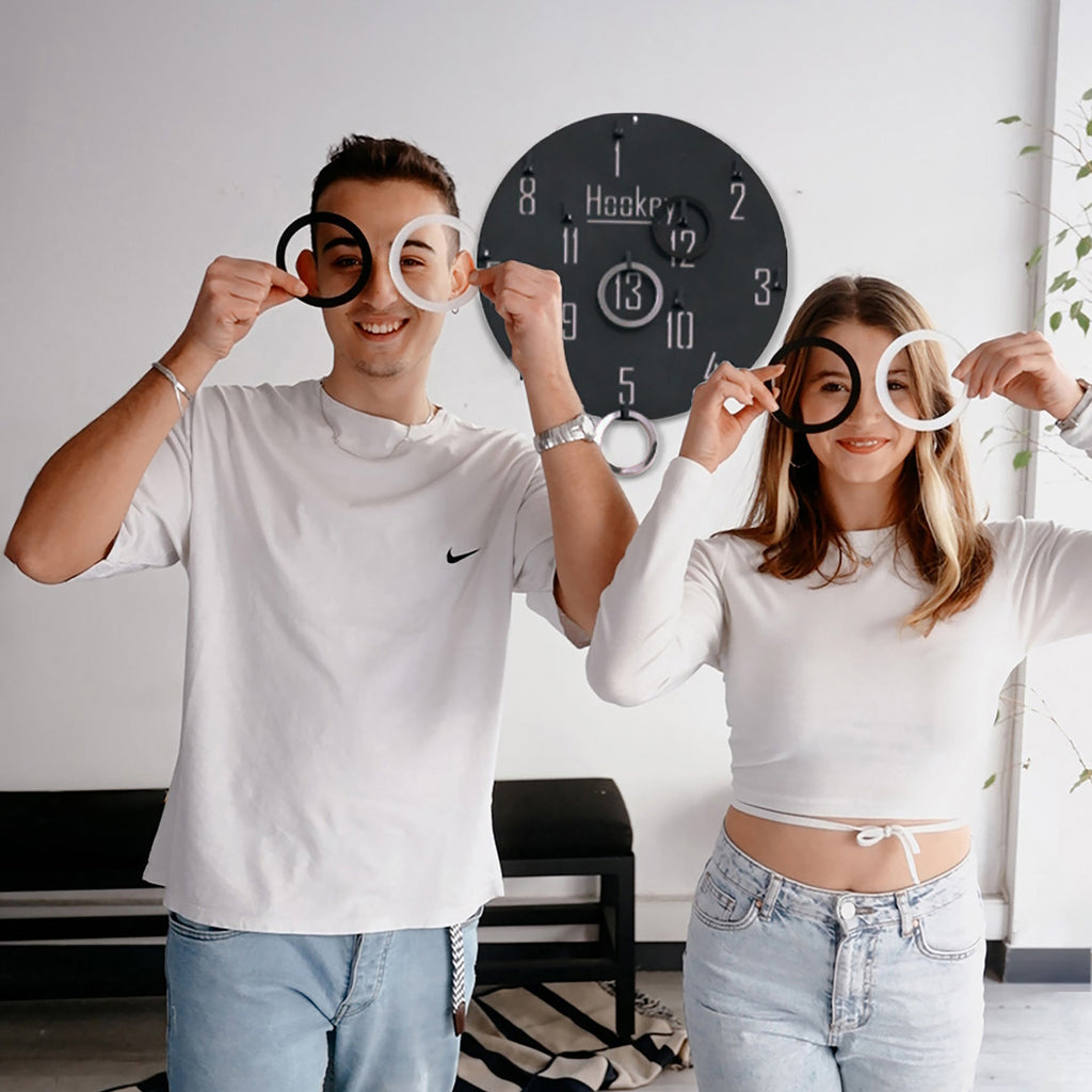 Hookey Ring Toss Wall Game
