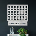 White Four in a Row Wall Game