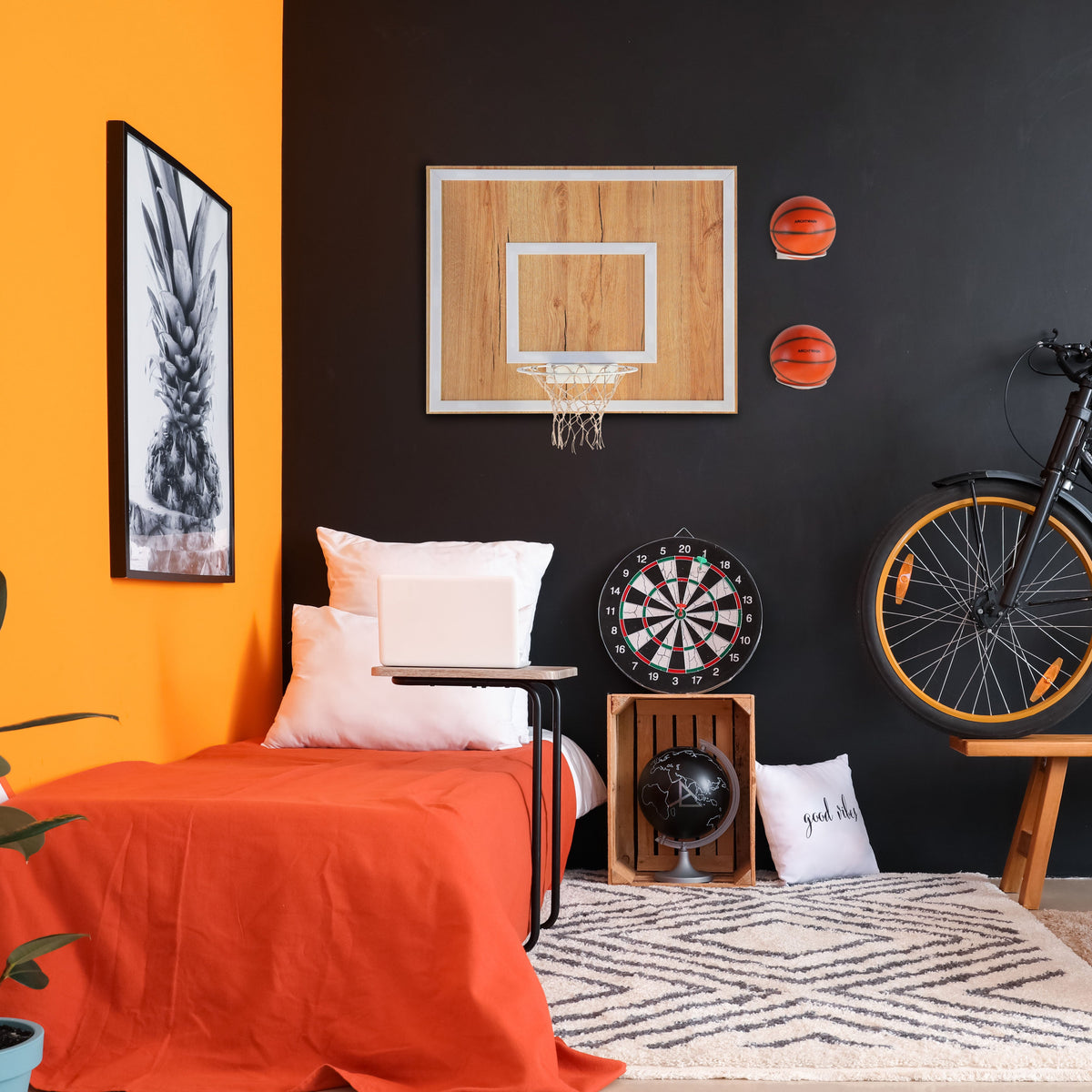 Wooden Single Hoop Savanna Tree
