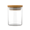 Bamboo Glass Storage Jar