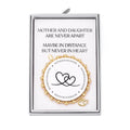 18k Gold Plated Mother and Daughter Quote Stretch Bracelet with Gift Box