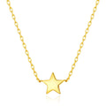 18k Gold Plated Star Necklace