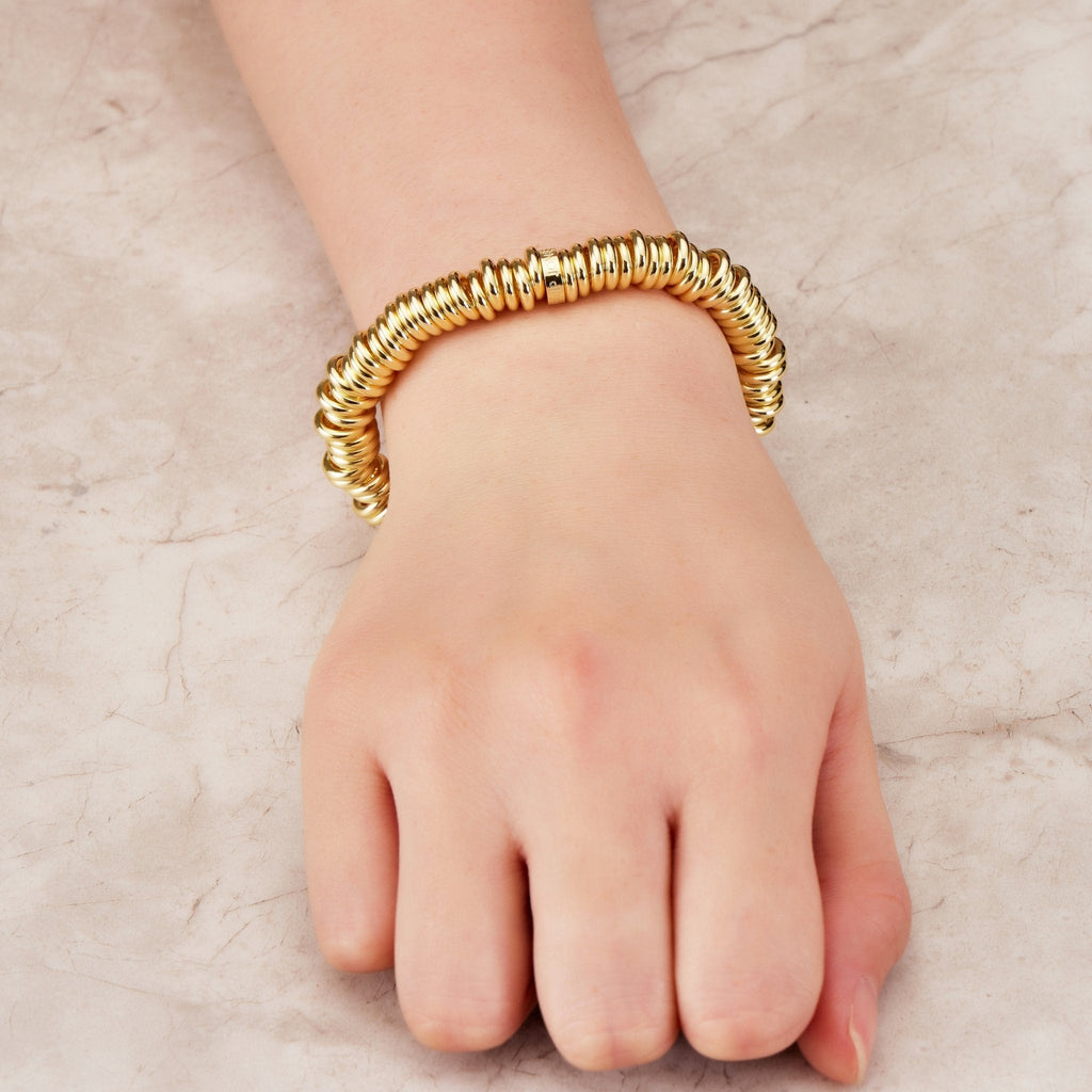 18k Gold Plated Sweetie Stretch Bracelet