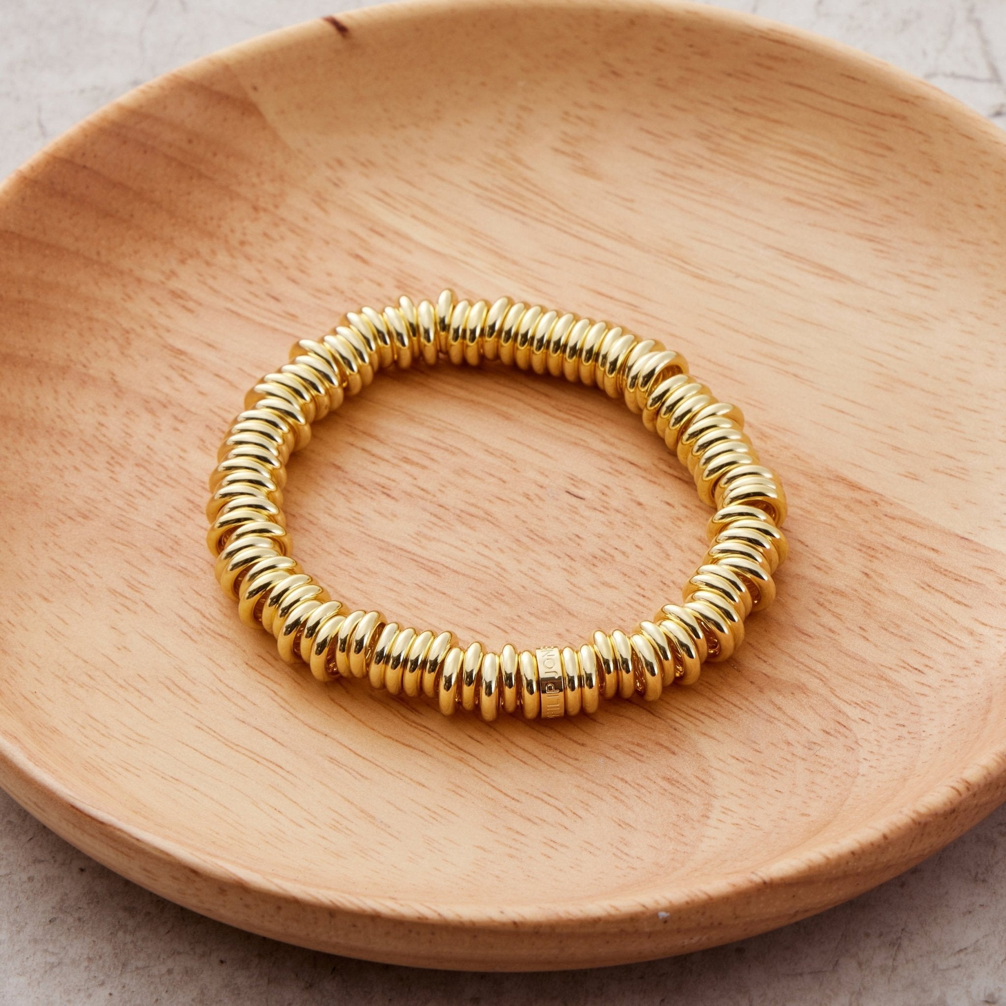18k Gold Plated Sweetie Stretch Bracelet