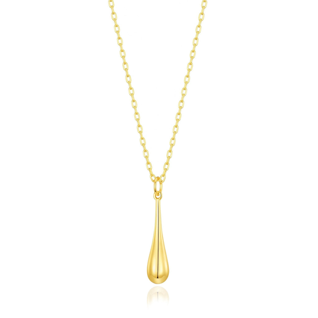 18k Gold Plated Teardrop Necklace