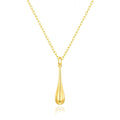 18k Gold Plated Teardrop Necklace