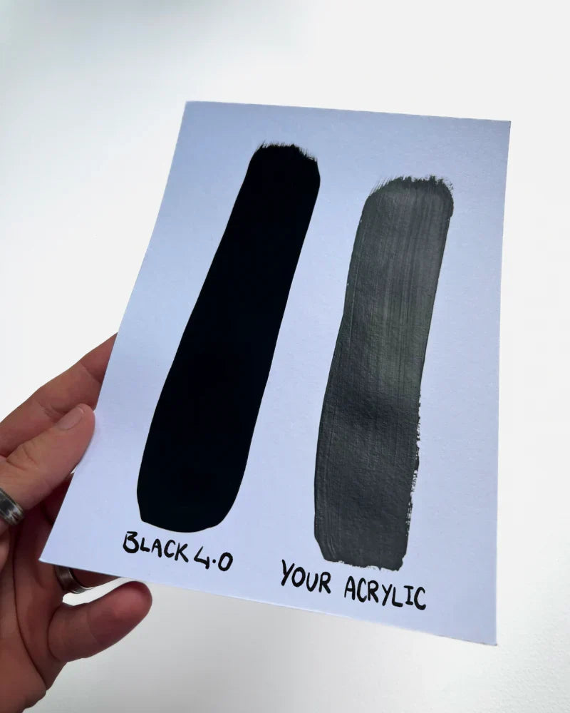 BLACK 4.0 (or is it?) - The blackest black paint in the known universe