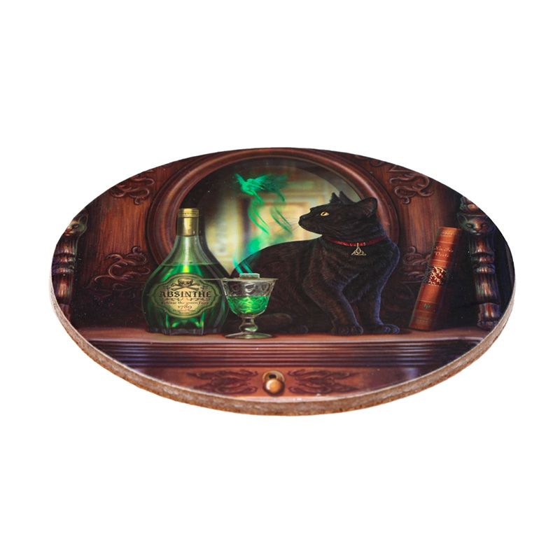 Gothic Gifts Lisa Parker Magic Cats Set Of 4 Cork Coasters