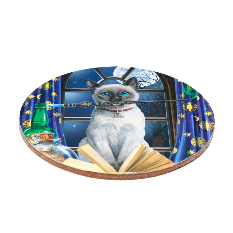 Gothic Gifts Lisa Parker Magic Cats Set Of 4 Cork Coasters