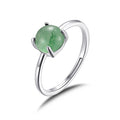 Green Aventurine Adjustable Ring