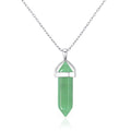 Green Aventurine Genuine Gemstone Necklace