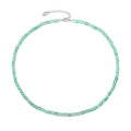 Green Aventurine Mini Beaded Gemstone Necklace