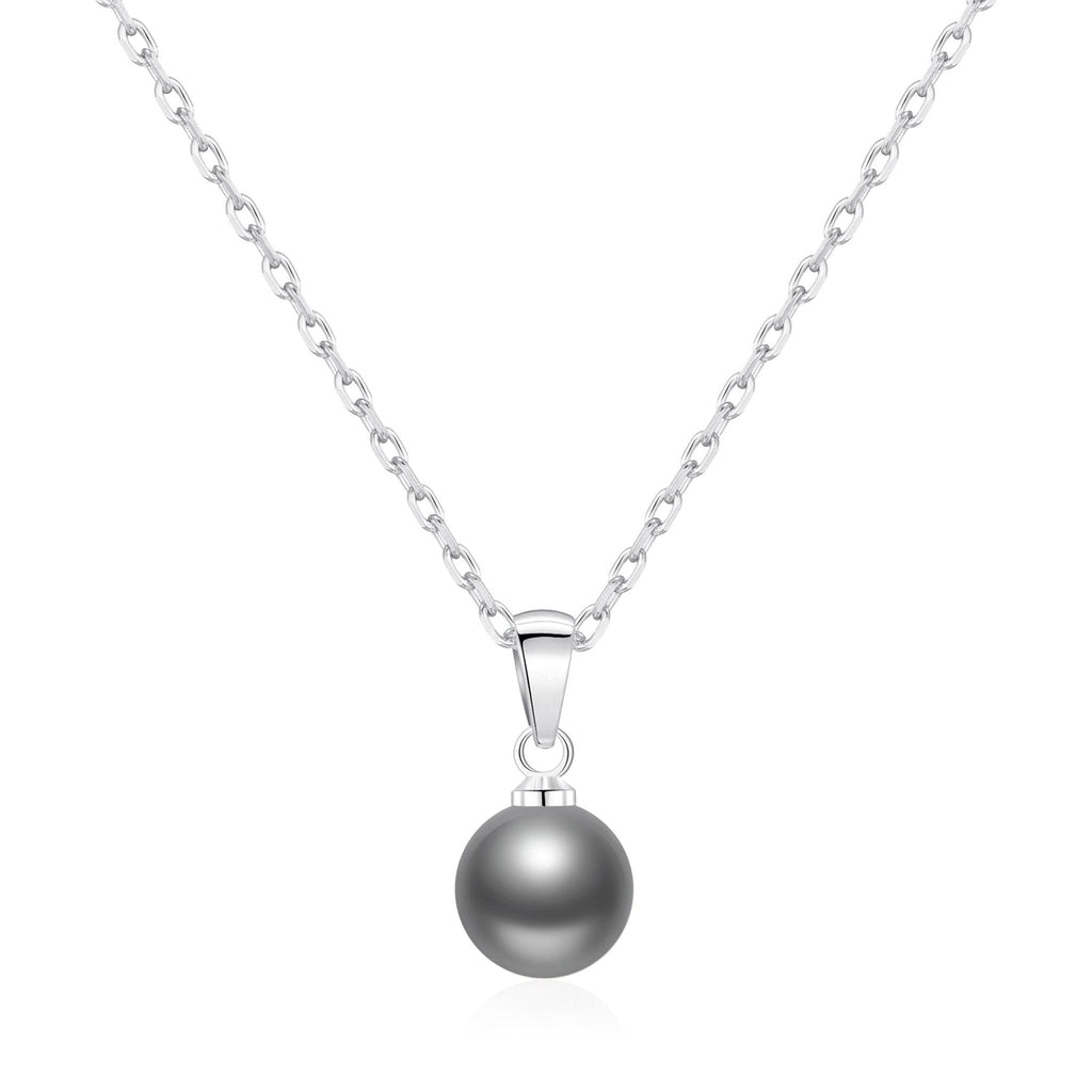Grey Shell Pearl Necklace