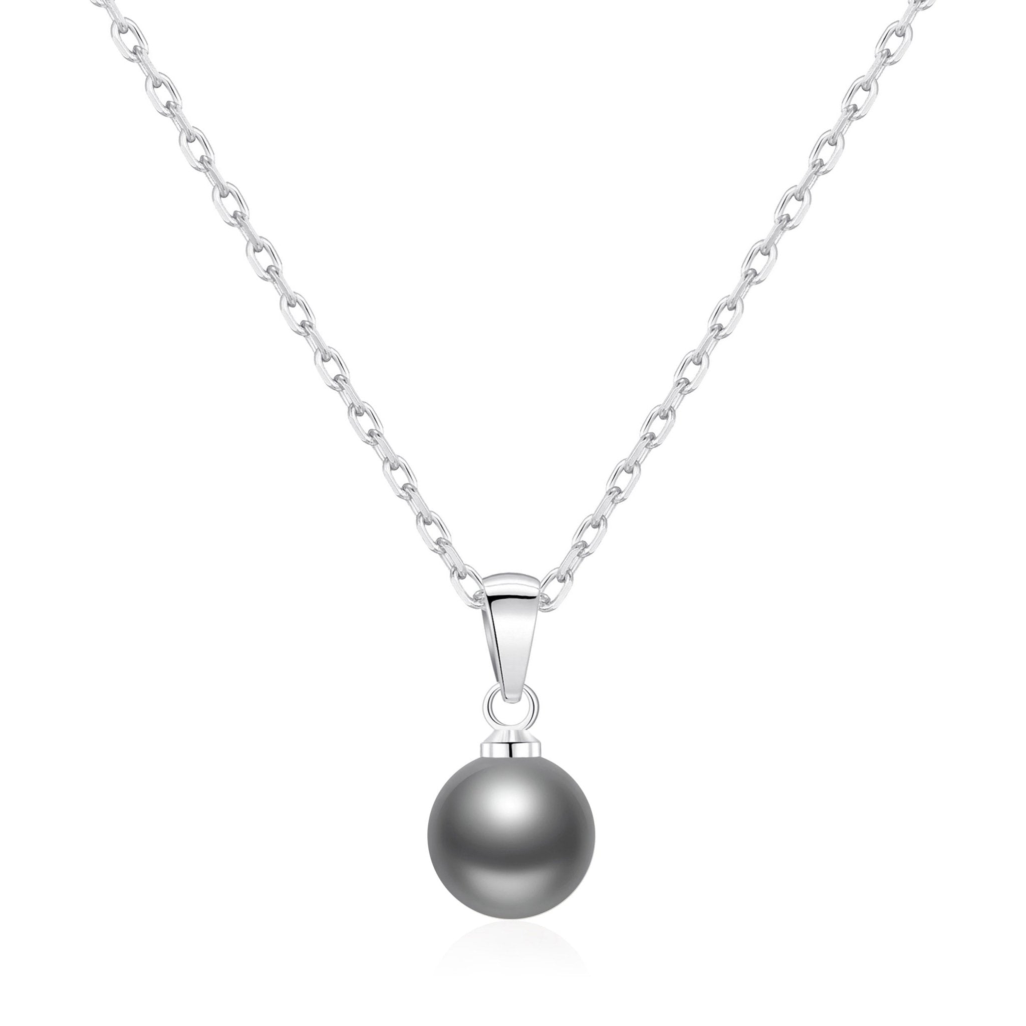 Grey Shell Pearl Necklace