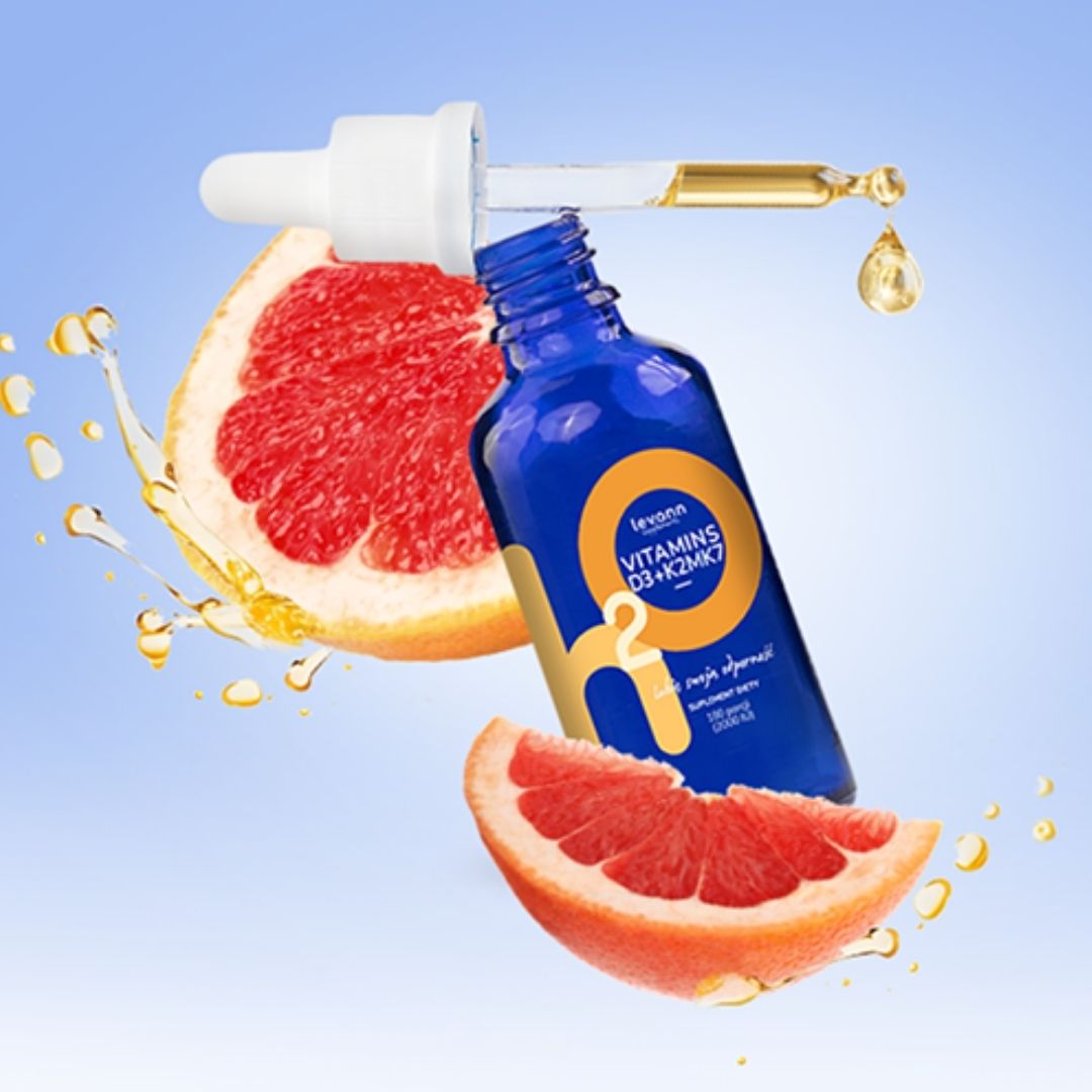 H2O Vitamin D3 + K2 MK7 Supplement 50ml
