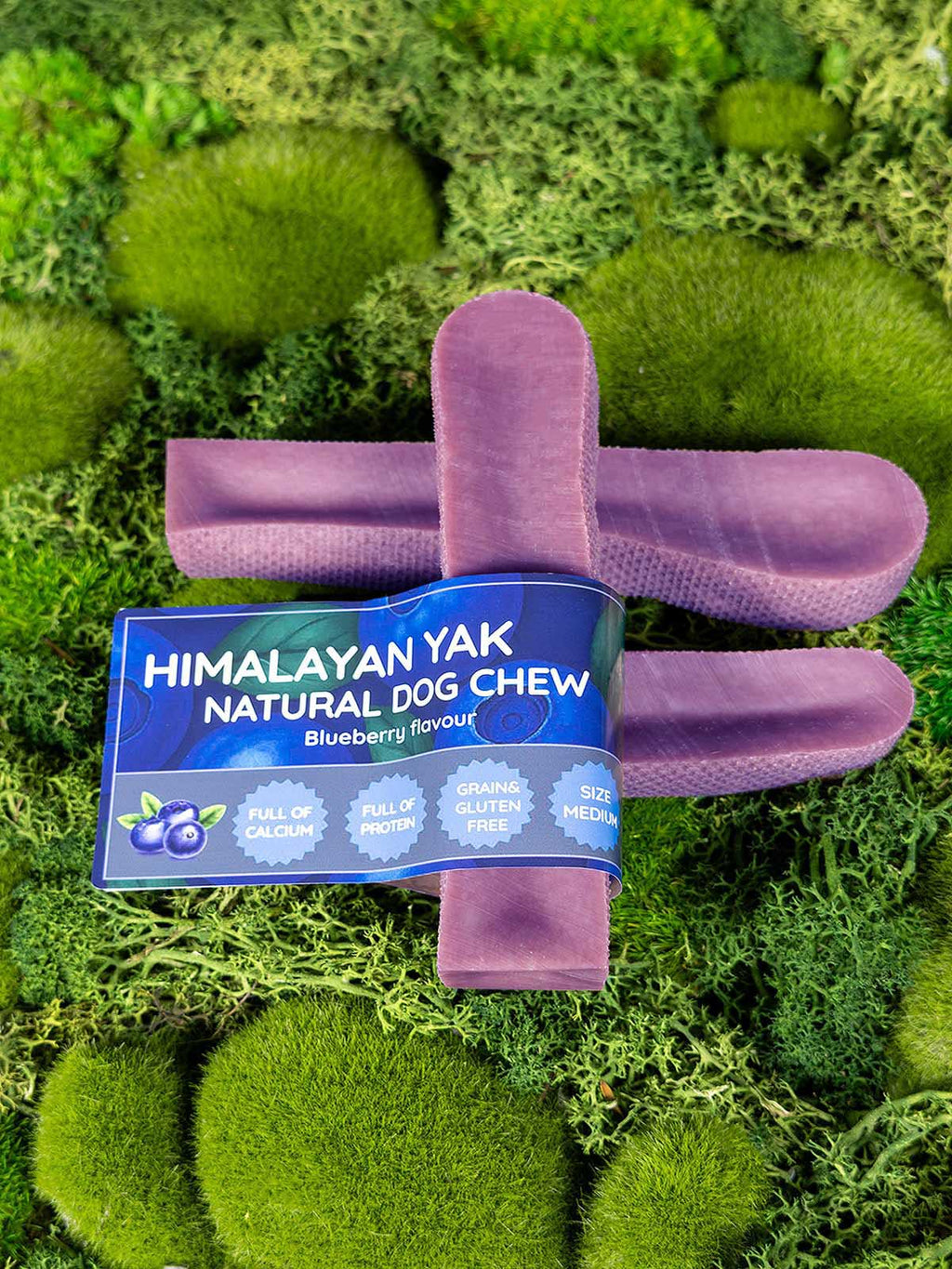 Blueberry Yak Dog Chew