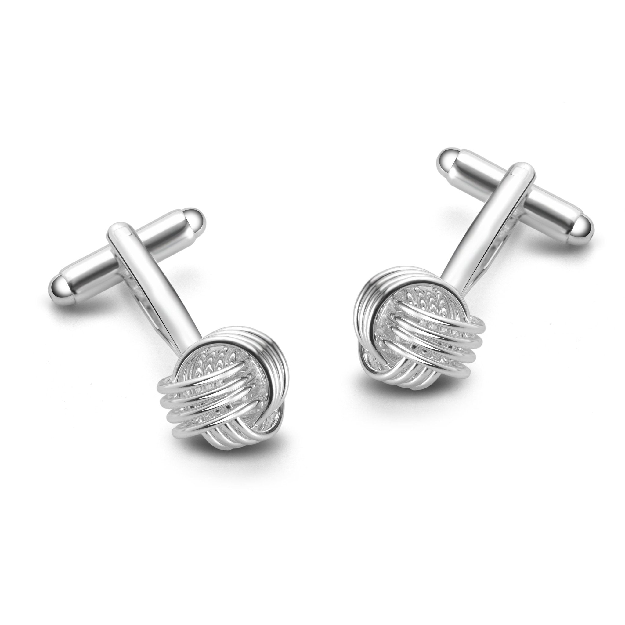 Thank You for Helping us Tie The Knot Wedding Cufflinks