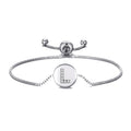 Initial Friendship Slider Bracelet Letter L Created with Zircondia® Crystals