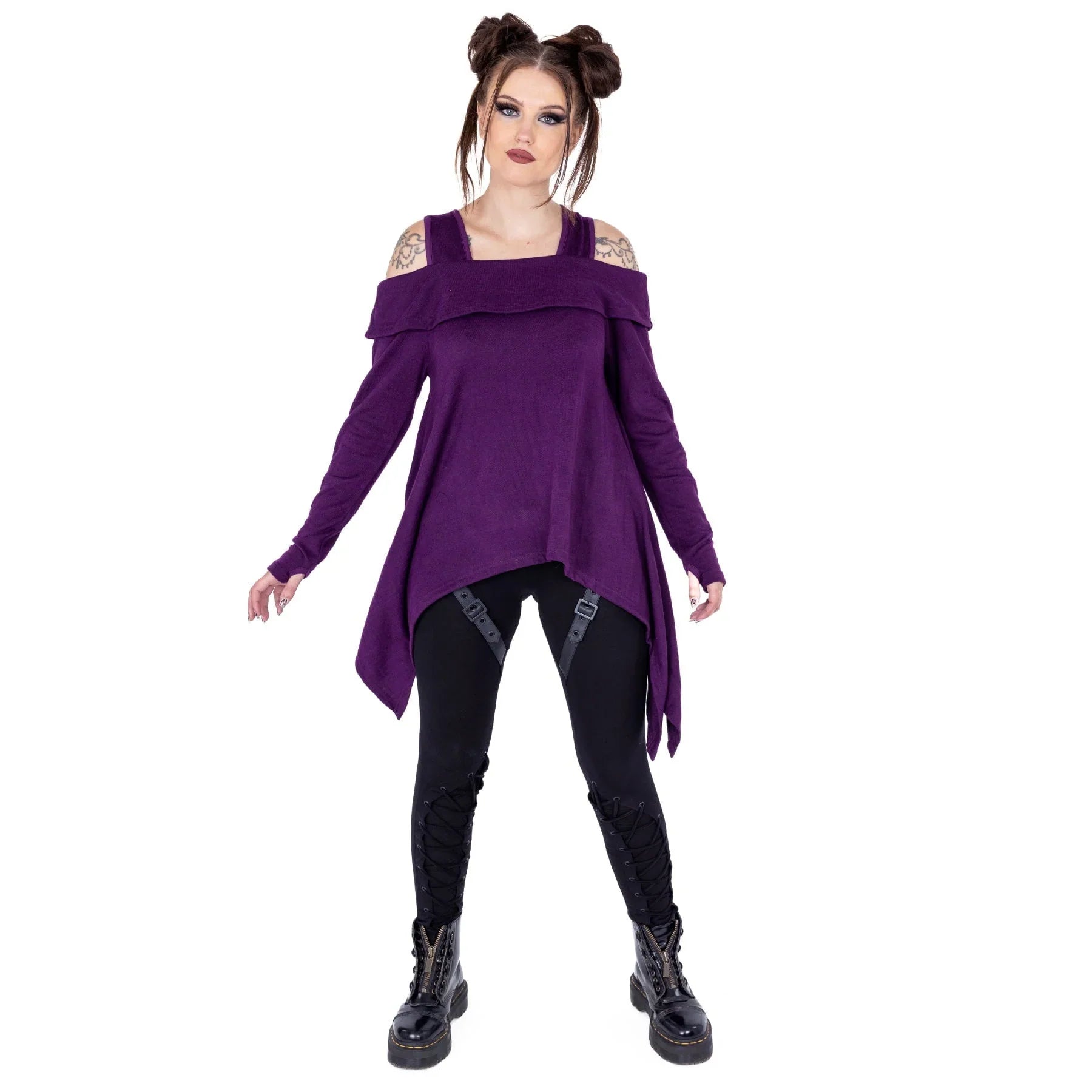 Innocent Lifestyle Karasi Purple Top - Size 10 Left Only!