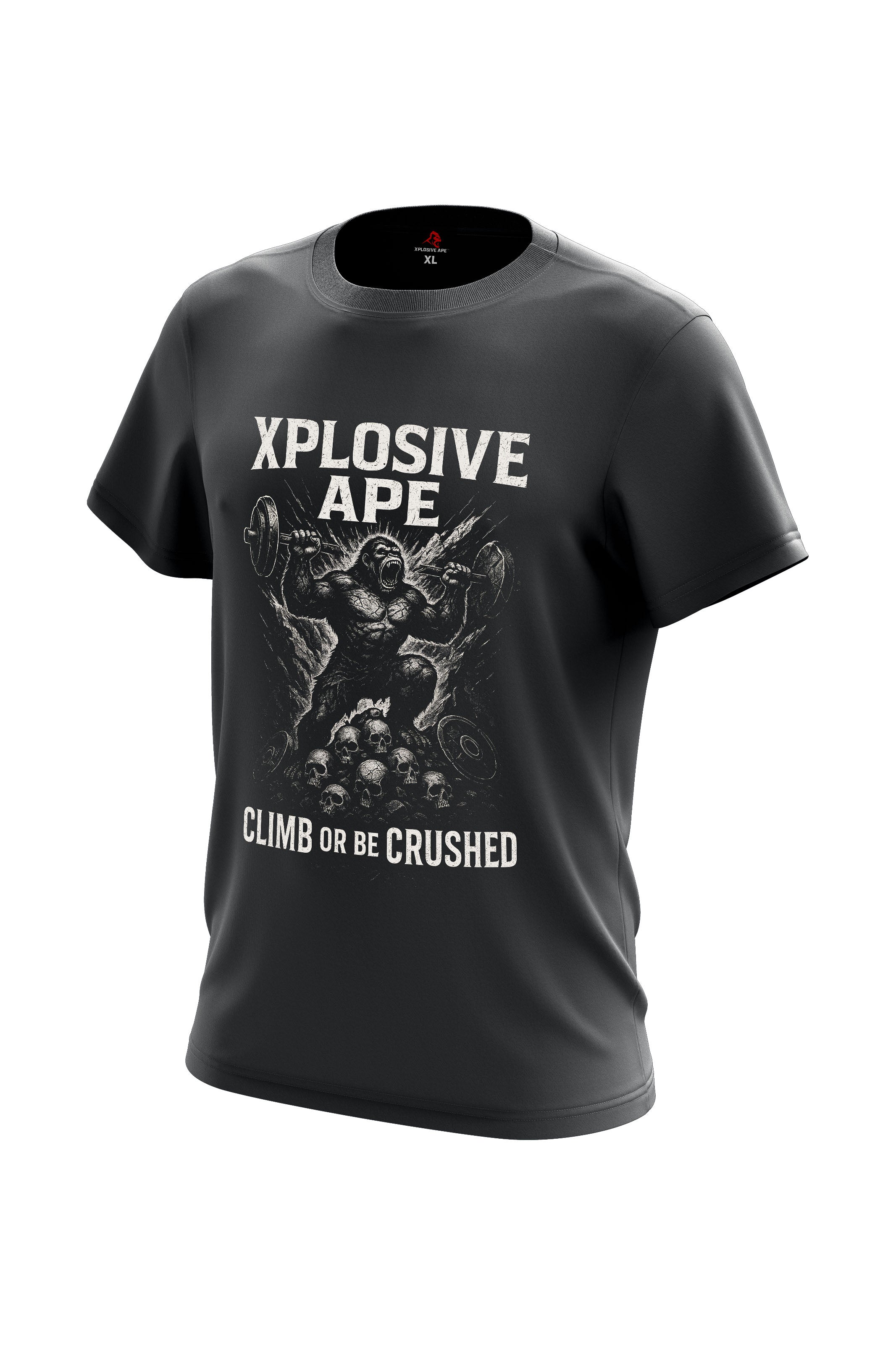 XAPE Iron Summit Tee - Charcoal