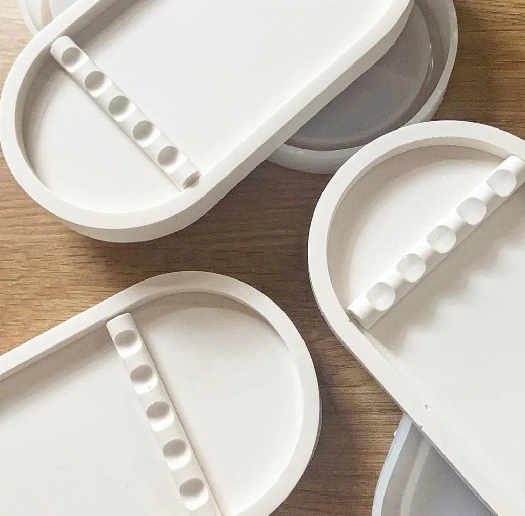 Handmade Jesmonite Tool Tray