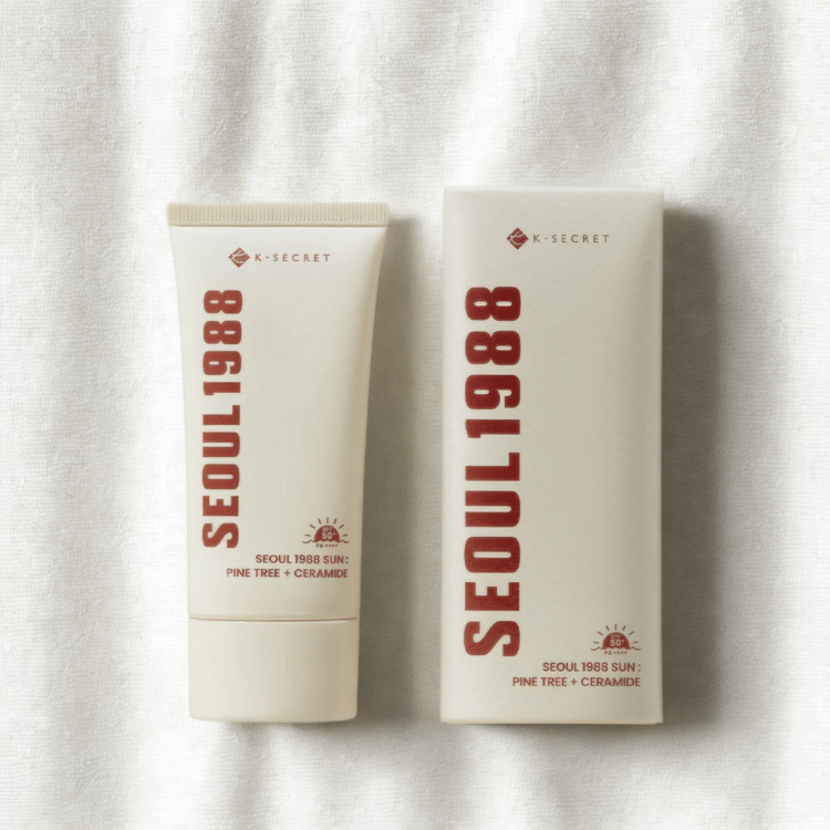 K-Secret Seoul 1988 Sun Cream SPF 50+ | Pine Tree + Ceramide