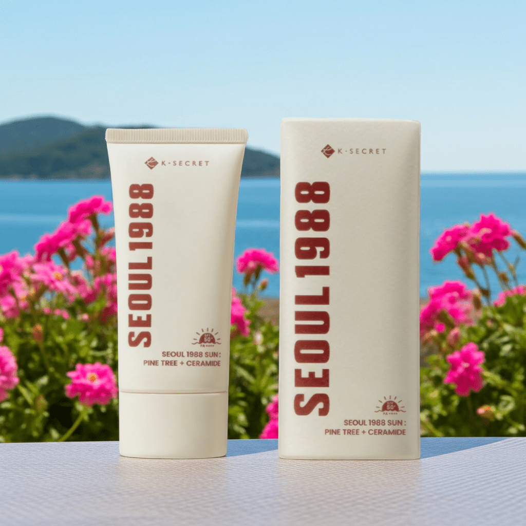 K-Secret Seoul 1988 Sun Cream SPF 50+ | Pine Tree + Ceramide