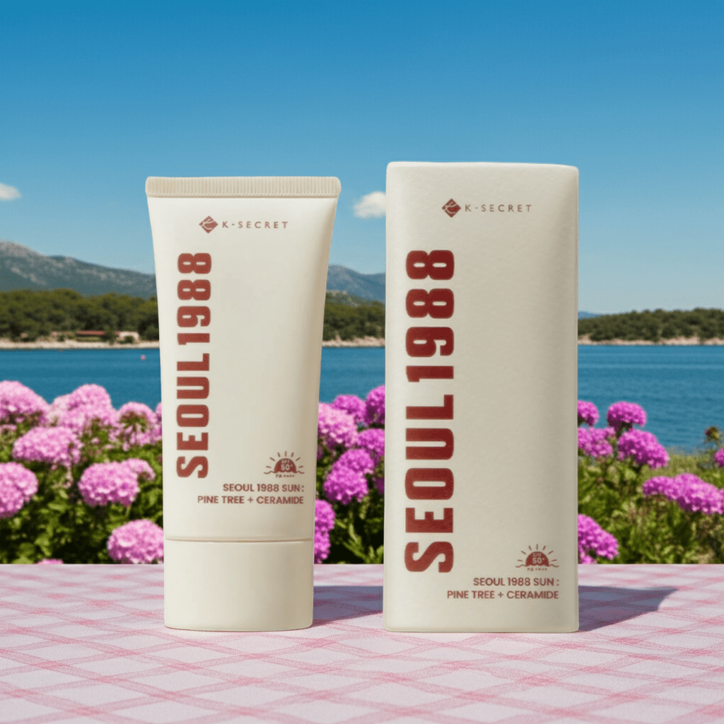 K-Secret Seoul 1988 Sun Cream SPF 50+ | Pine Tree + Ceramide