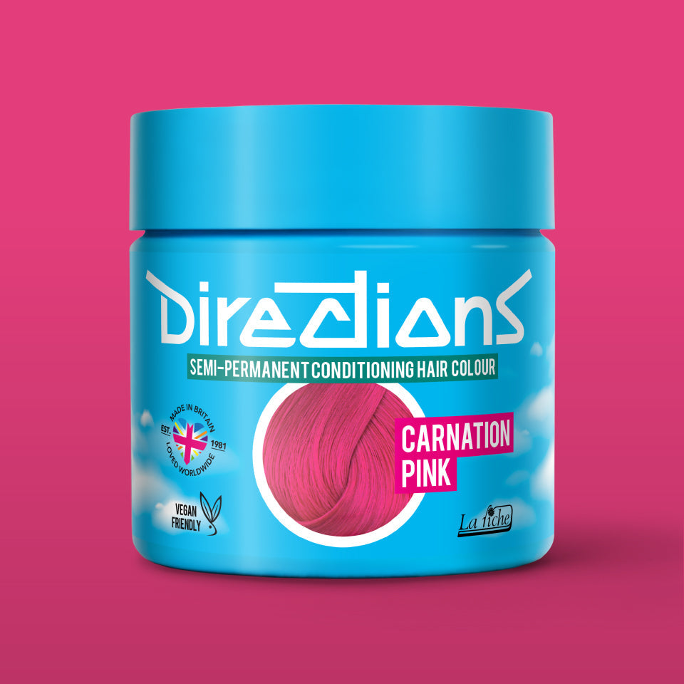 La Riche Directions Semi Permanent Hair Dye - Carnation Pink 100ml